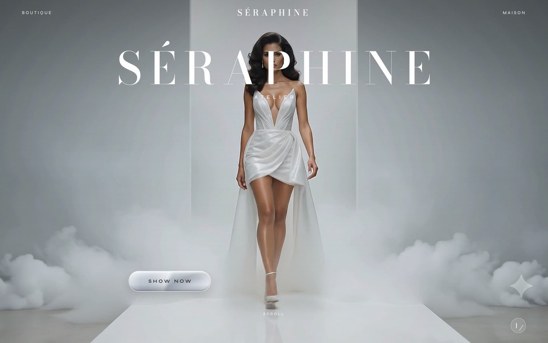 Séraphine Atelier misty cinematic opening film hero