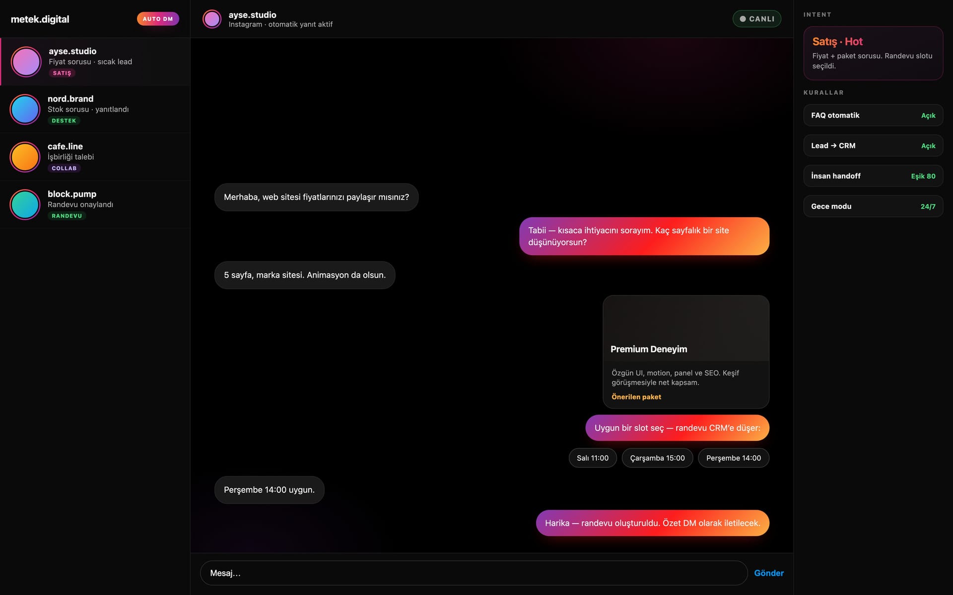 Instagram DM Bot