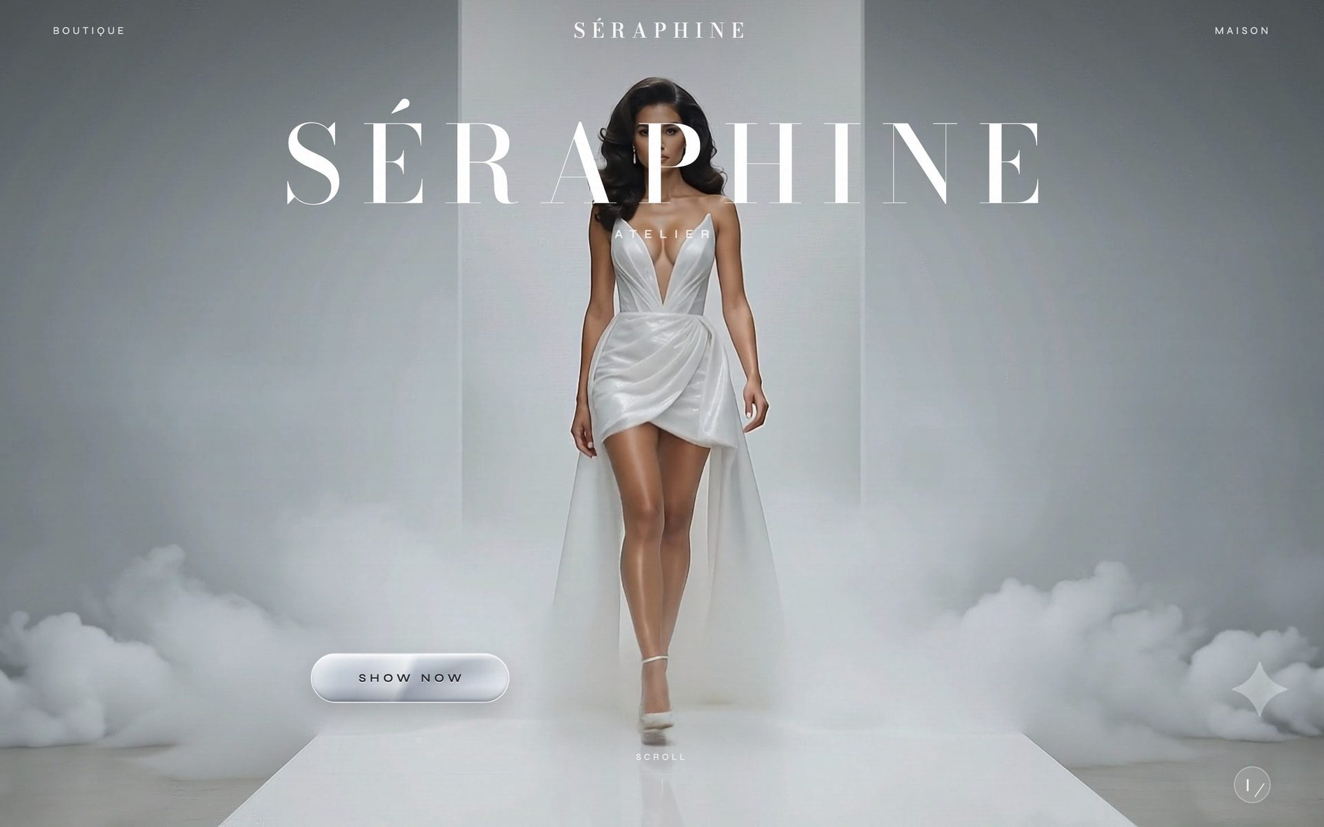 Séraphine Atelier misty cinematic opening film hero