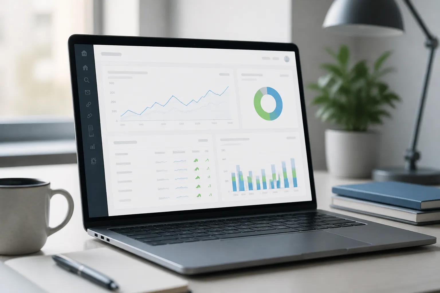 Teknik SEO kontrolü yapılan dizüstü bilgisayar ekranı