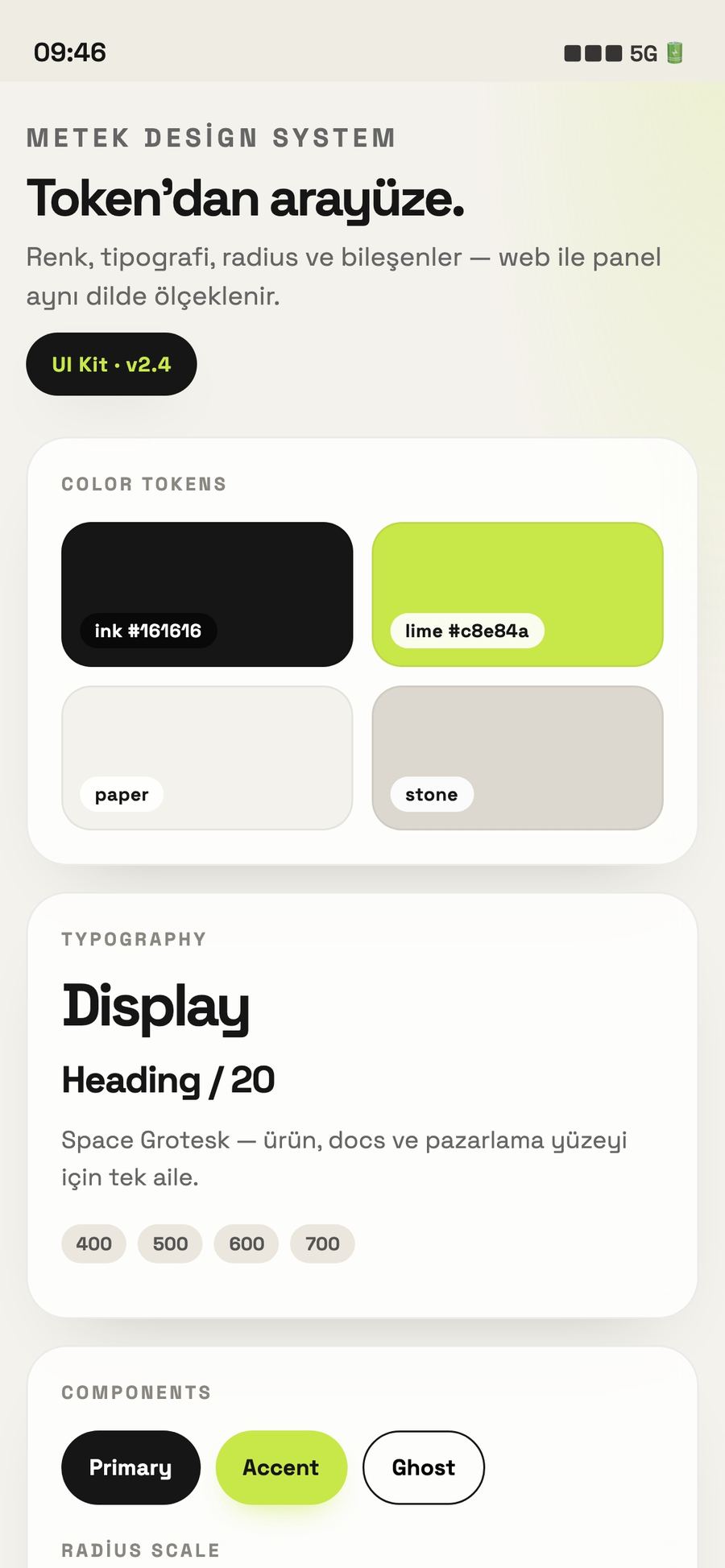 CSS Design System