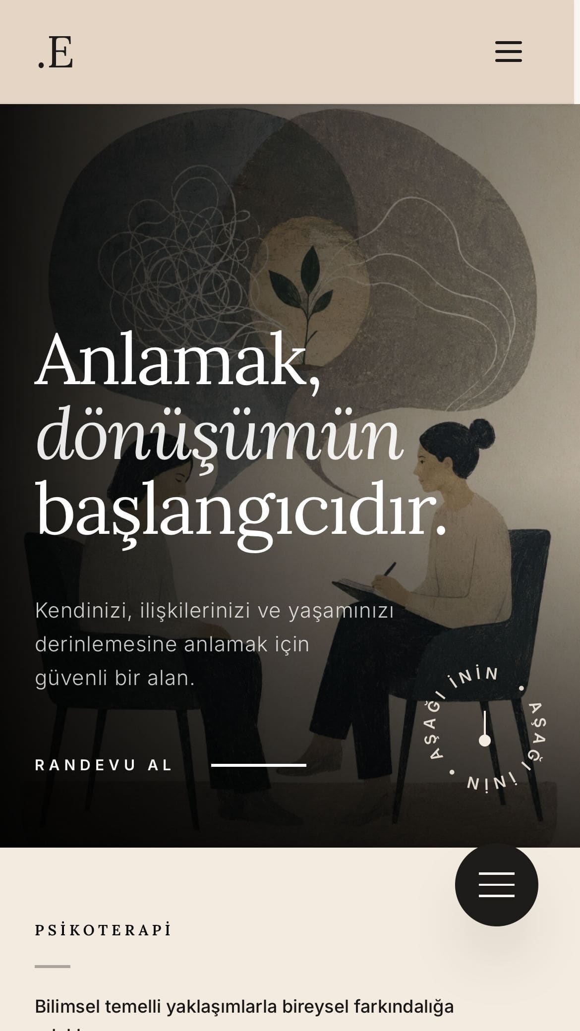 Elif Seren, mobile view