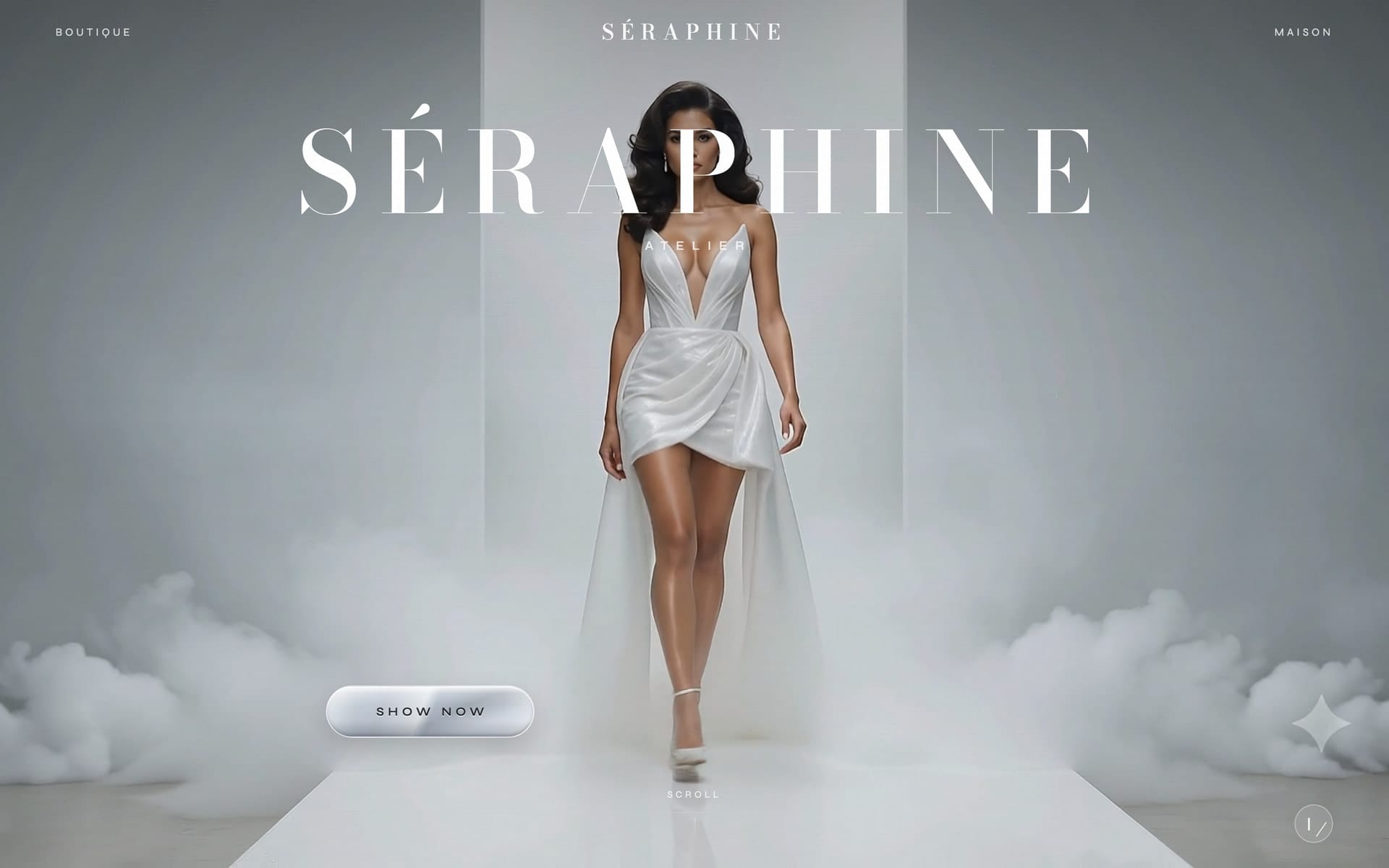 Séraphine Atelier misty cinematic opening film hero