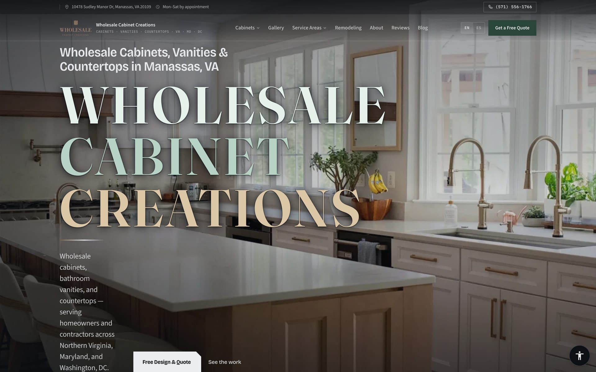 Wholesale Cabinet Creations